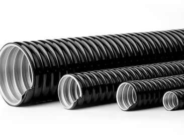 comprar El PVC cubrió el conducto flexible galvanizado, tubo eléctrico del conducto del metal flexible online manufacture