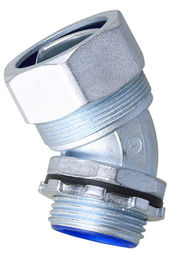 comprar Tipo de ciruela ángulo de 45 grados conducto flexible licuado conector estrecho, conector de conducto flexible 45 grados online manufacture