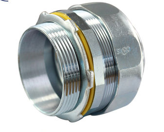 comprar Nuevas colocaciones del hierro maleable del estilo 1 1 cinc hermético del conector 2 plateado online manufacture